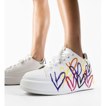 Sneakers dama Argentina Argintii