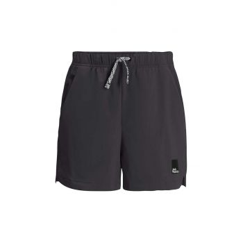 Jack Wolfskin pantaloni scurti copii TEEN SHORTS B culoarea negru