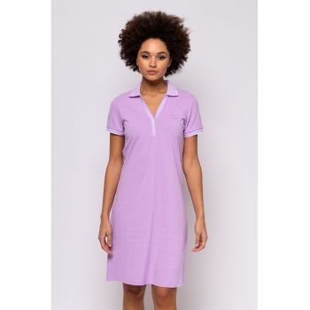 Rochie polo din pique Viola