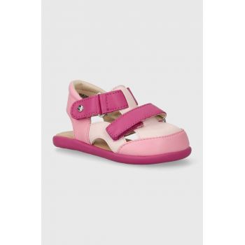 UGG sandale copii ROWAN culoarea roz de firma originale