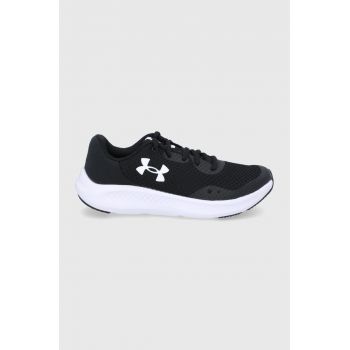 Under Armour sneakers pentru copii culoarea negru ieftini