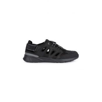 Geox sandale U SANZIO barbati, culoarea negru, U45G7D 0EK15 C9999 de firma originale
