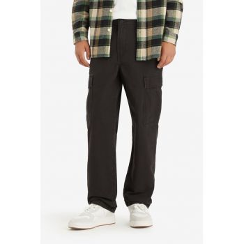 Pantaloni relaxed fit cargo drepti