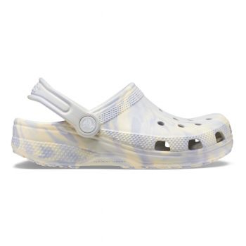 Saboti Crocs Classic Marbled Clog Kids Gri - Atmosphere/Multi de firma originali