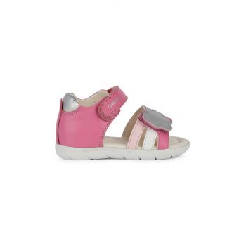 Geox sandale copii SANDAL ALUL culoarea roz de firma originale