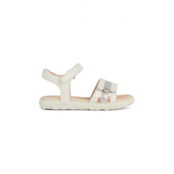 Geox sandale copii SANDAL HAITI culoarea alb ieftine