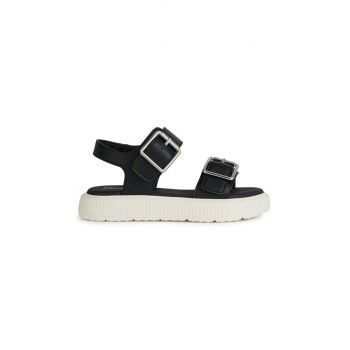 Geox sandale copii SANDAL KODETTE culoarea negru de firma originale