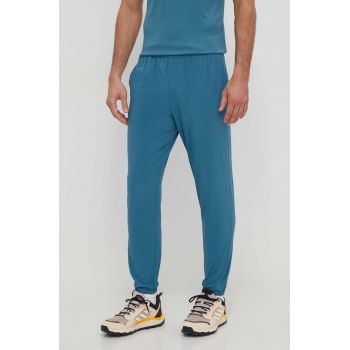 Columbia pantaloni Hike bărbați, culoarea turcoaz, drept 1990431 de firma originali