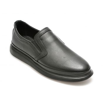 Pantofi casual GRYXX negri, M72401, din piele naturala de firma originali