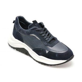 Pantofi sport GRYXX bleumarin, M6290R1, din piele naturala ieftini