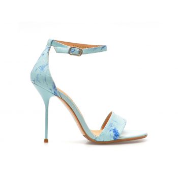 Sandale Elegante EPICA albastre, 6791, din piele naturala