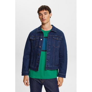 Jacheta crop de denim de firma originala