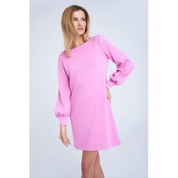 Rochie scurta cu model cu sfere