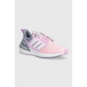 adidas sneakers pentru copii RapidaSport K culoarea roz de firma originali