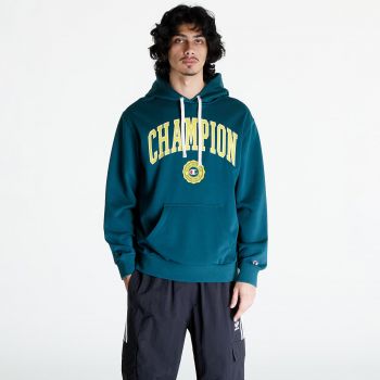 Champion Hooded Sweatshirt Green ieftin