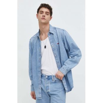 Diesel cămașă jeans bărbați, cu guler clasic, regular A03534.068KC de firma originala