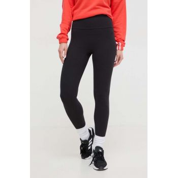 adidas colanți femei, culoarea negru, uni IP2281 la reducere