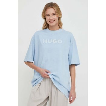 HUGO tricou din bumbac femei