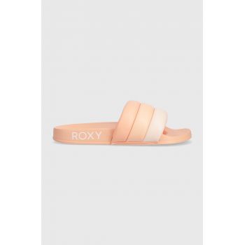 Roxy papuci femei, culoarea portocaliu ARJL101131