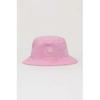 HUGO Blue pălărie din bumbac culoarea roz, bumbac 50522301