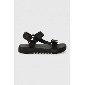 Melissa sandale MELISSA FLOWING PAPETE AD femei, culoarea negru, M.33908.AP407