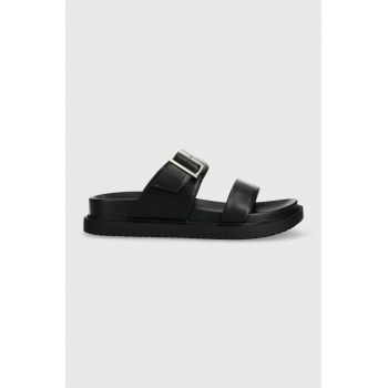 U.S. Polo Assn. papuci KARY femei, culoarea negru, KARY002W 4Y1 U.S. Polo Assn. papuci KARY femei, culoarea negru, KARY002W 4Y1