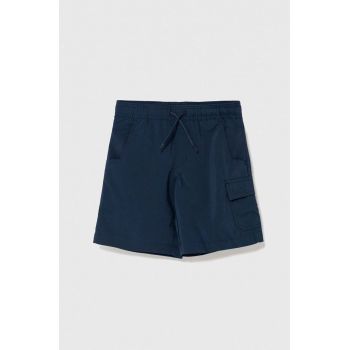 Columbia pantaloni scurti copii Silver Ridge Utilit culoarea albastru marin, talie reglabila de firma originali