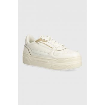 EA7 Emporio Armani sneakers culoarea bej