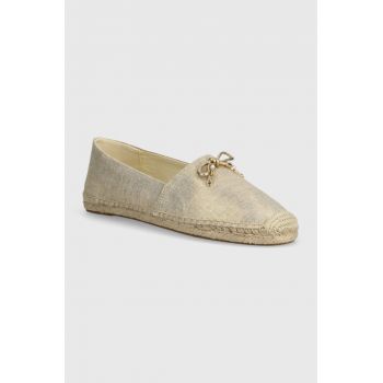 MICHAEL Michael Kors espadrile Nori culoarea auriu, 40R4NRFP1D