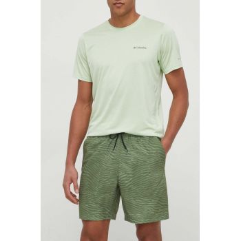 Columbia pantaloni scurți outdoor Black Mesa culoarea verde 2072331 ieftini