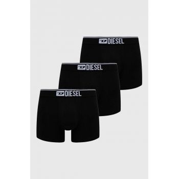 Diesel boxeri 3-pack barbati, culoarea negru