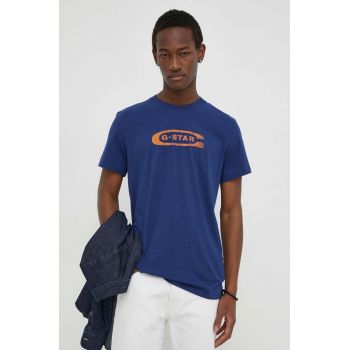 G-Star Raw tricou din bumbac barbati, cu imprimeu