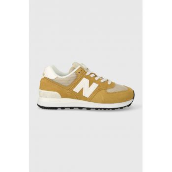 New Balance sneakers 574 culoarea maro, U574PBE