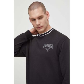 Puma bluză SQUAD bărbați, culoarea negru, cu imprimeu 678931