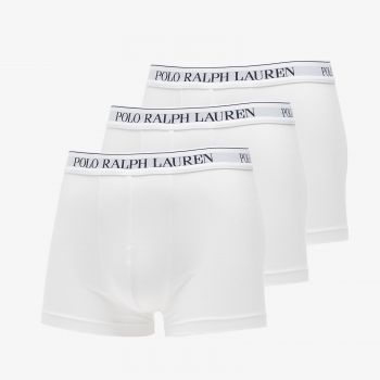 Ralph Lauren Stretch Cotton Boxer 3-Pack White ieftin