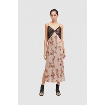 AllSaints rochie IMMY OTO midi, drept