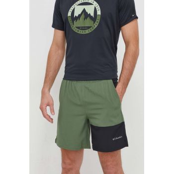 Columbia pantaloni scurți outdoor Hike culoarea verde 2072004 ieftini
