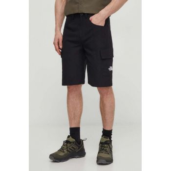 The North Face pantaloni scurti barbati, culoarea negru ieftini