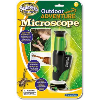 Jucarie Microscop Portabil cu LED 6+