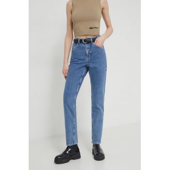 Karl Lagerfeld Jeans jeansi femei high waist