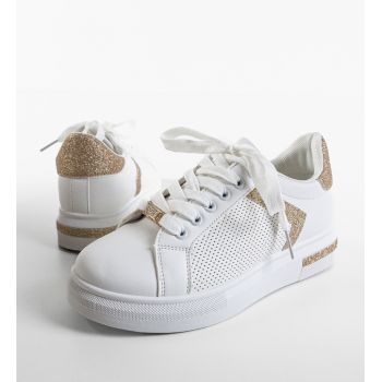 Pantofi Sport Herbie Aurii ieftina la reducere