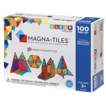 Set Magnetic Clear Colors 100 piese