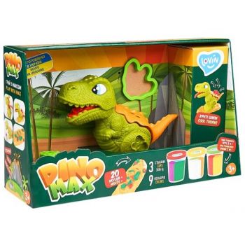 Set Plastilina Accesorii si Jucarie pentru Modelaj Lovin Dino Max