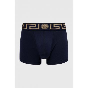 Versace boxeri barbati, culoarea albastru marin de firma originali