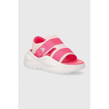 adidas sandale copii MEHANA SANDAL KIDS culoarea roz de firma originale