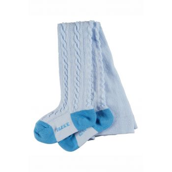 Dres din amestec de bumbac cu model torsade