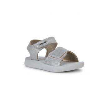 Geox sandale copii SANDAL LIGHTFLOPPY culoarea argintiu ieftine