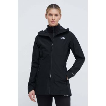 The North Face jacheta de exterior Hikesteller Parka Shell culoarea negru