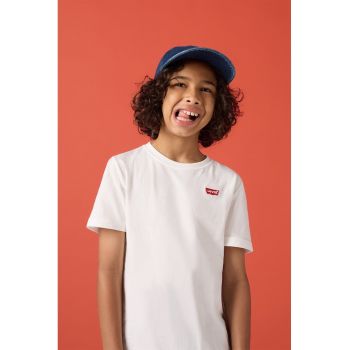 Tricou din amestec de bumbac cu logo