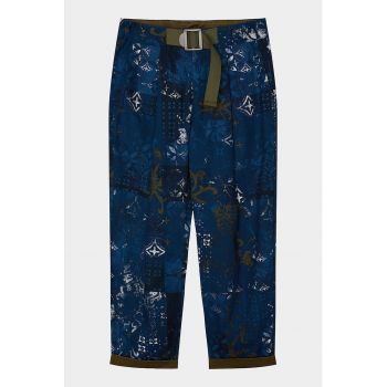 Pantaloni cu imprimeu grafic
